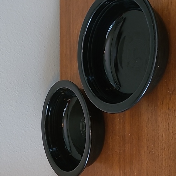 Fiestaware Dining Fiestaware Black Bowls Poshmark